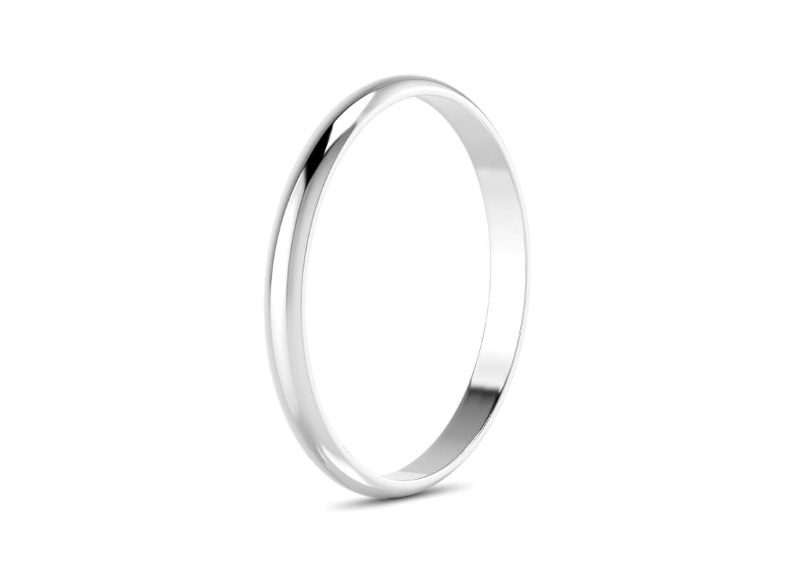 Fede Nuziale Classica in Oro 18kt – Comfort, Tradizione e Stile Italiano-"Armonia"