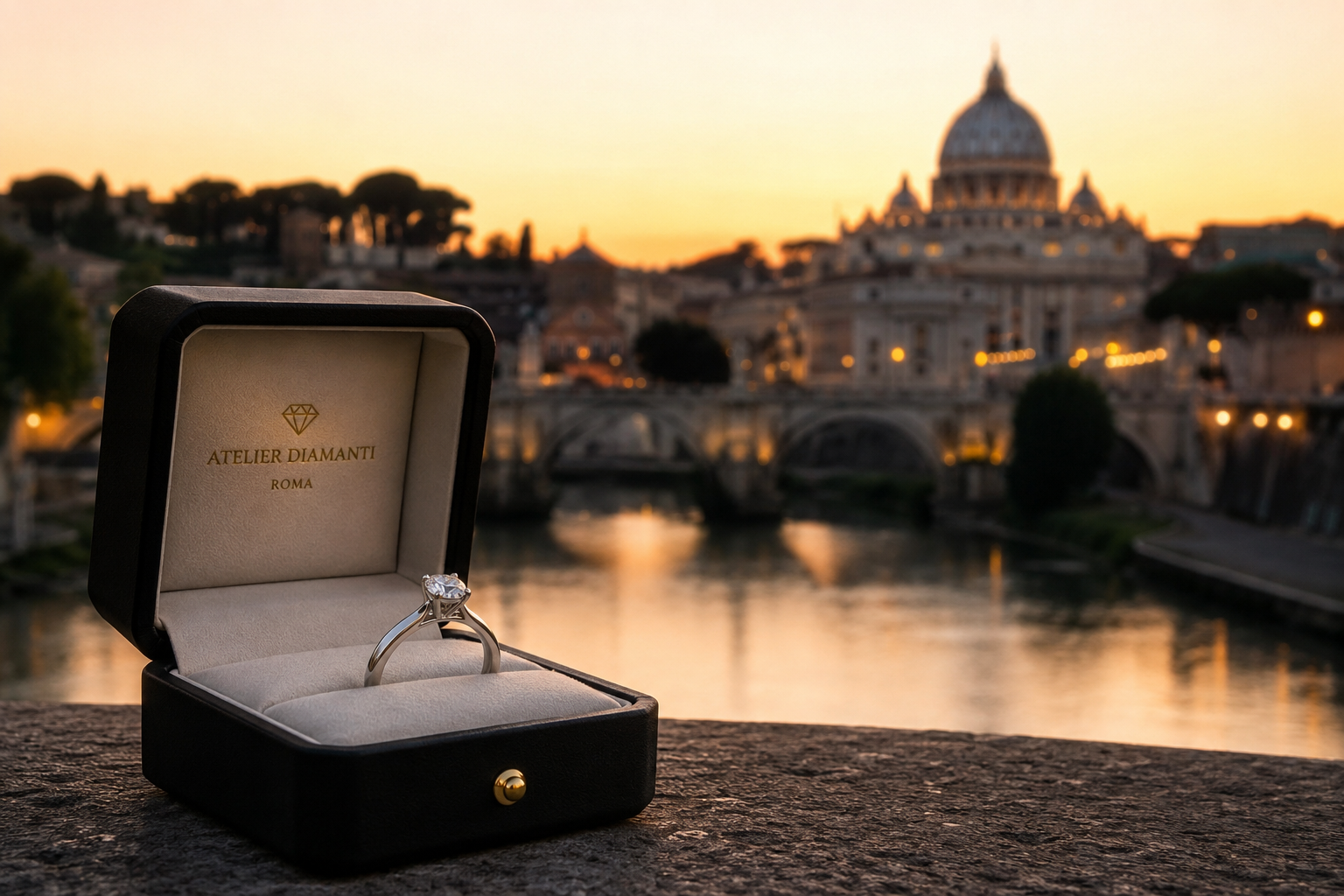 Engagement Ring in Rome: The Trusted Atelier for International Clients