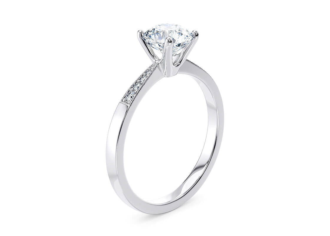 Anello “Sogno Vintage” in Oro 18kt con Diamanti – Eleganza Retrò e Dettagli Raffinati- "Sogno Vintage"