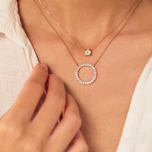 Collana “Il Cerchio della Vita” – Simbolo di Amore Eterno e Legame Infinito- “Legame Eterno”