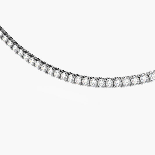 Collana Tennis con Diamanti – Eleganza e Sobrietà senza Tempo- “Sogno di Diamanti”