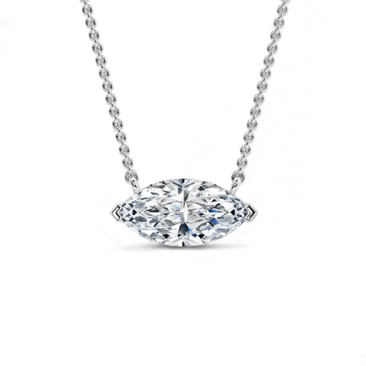Gioiello con Diamante Taglio Marquise – Luminosità e Raffinatezza Uniche - “Sogno di Luce”